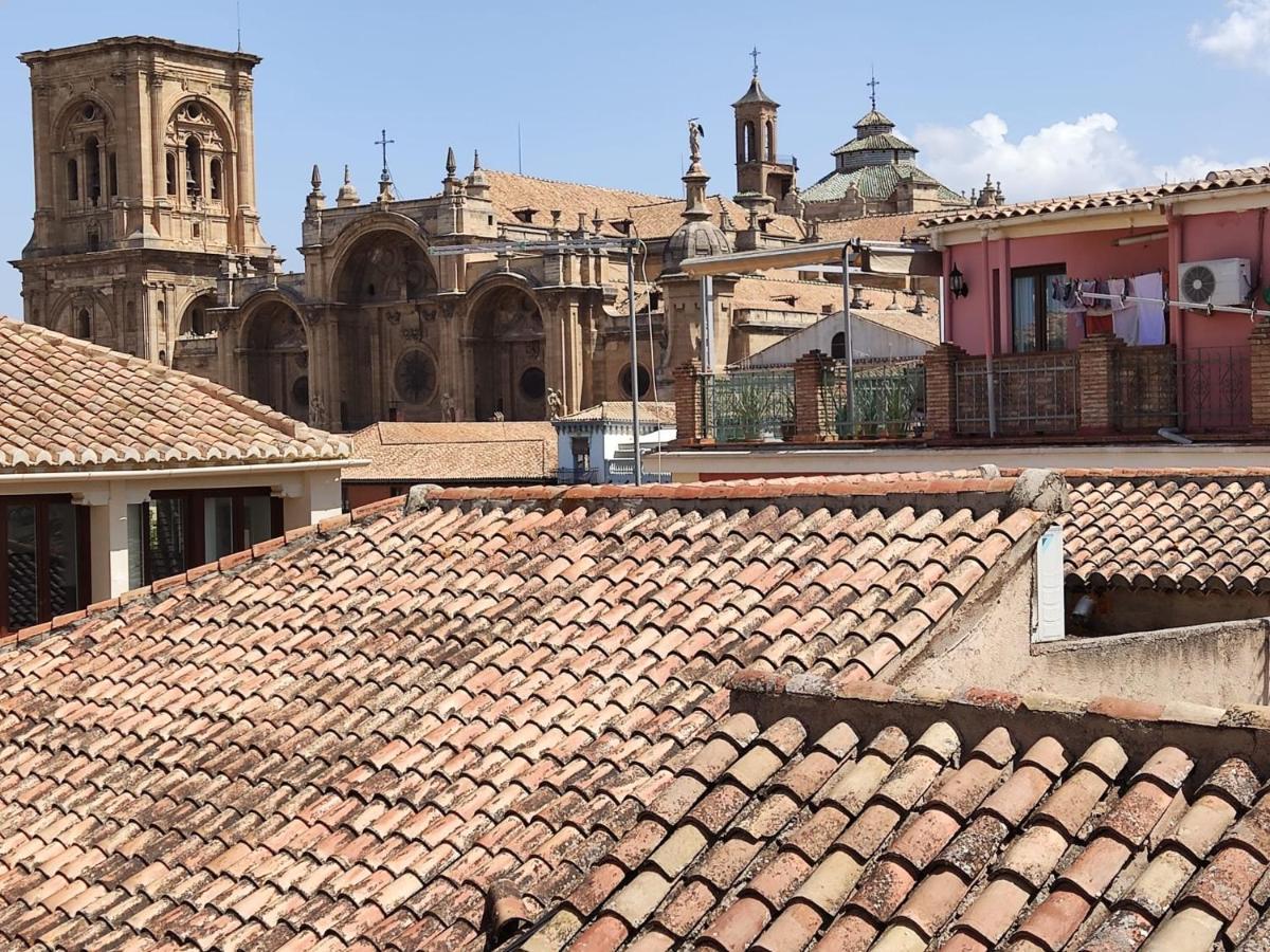 Апартаменти Atico Con Vistas En Granada Centro Екстер'єр фото