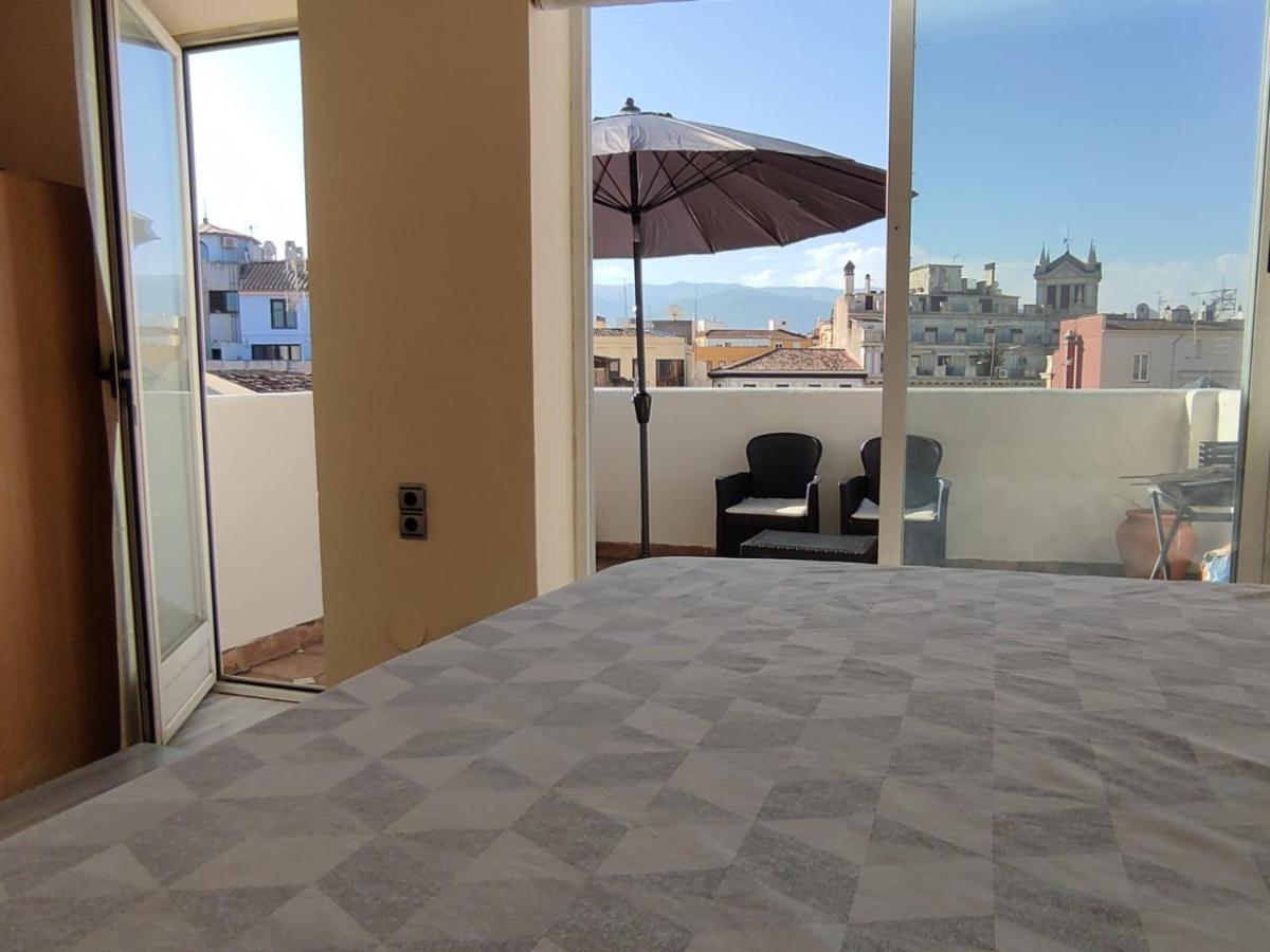 Апартаменти Atico Con Vistas En Granada Centro Екстер'єр фото